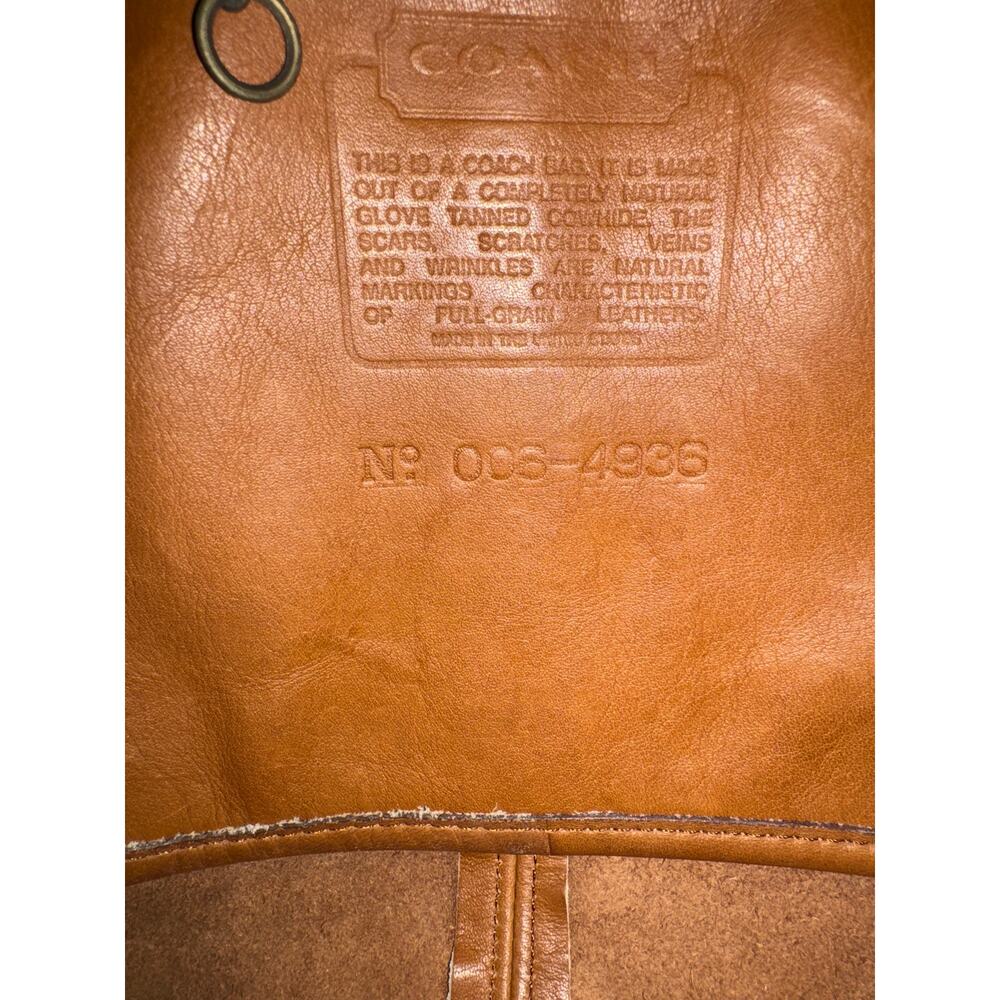 Excellent condition vintage coach British tan bucket bag - Picture 2 of 8